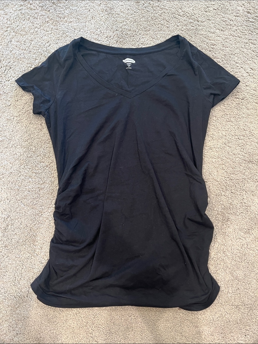 Black Maternity Tee